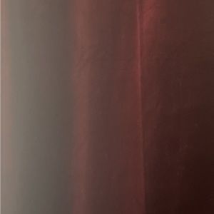Pottery Barn wine velvet drapes